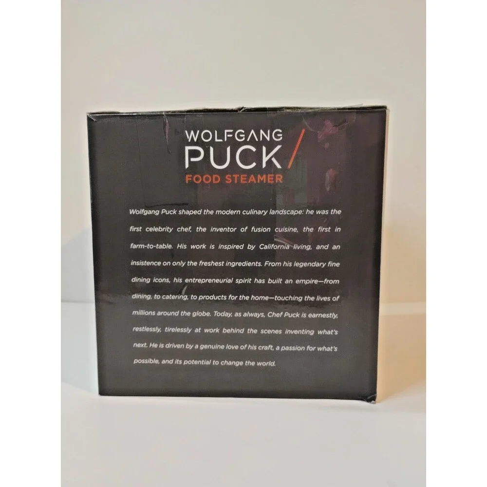 Wolfgang Puck Food Steamer  New